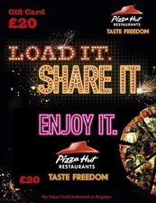 Pizza Hut Restaurants £20