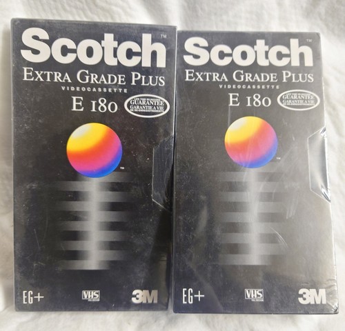 Vintage sealed scotch video - vintage,