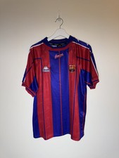 FC Barcelona 1997/98 Home Football Shirt Kappa Original M
