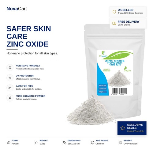 Powder zinc oxide - powder,