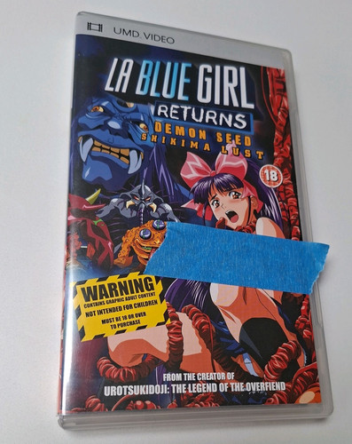 Blue girl returns - blue, returns: