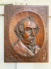 Antique carved wood - carved, picture
