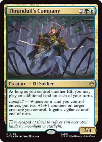 Mtg thranduil company - mtg, thranduil's