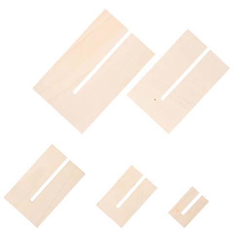 5pcs wooden bow maker kit - wooden,