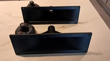 Pair of Flared Horn with Stage Line 100W PA Horn Driver 
