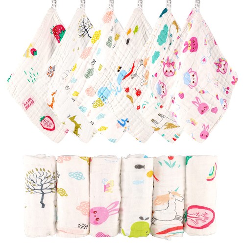 Lanjue pack baby washcloths - lanjue,