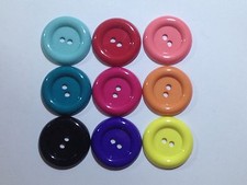 Large Clown Plastic Buttons
