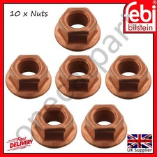 10 Exhaust Manifold Nuts Febi