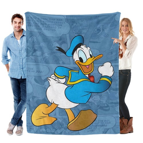 Donald duck flannel - duck, blanket