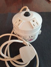 Stepdown Transformer 240V to 110V UK to US 200VA Surge Protected Converter