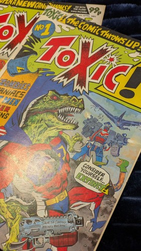 Toxic comic books - toxic,