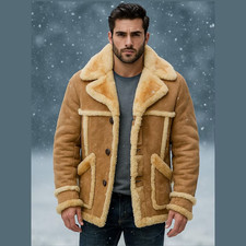 REAL 100% SHEEPSKIN LEATHER