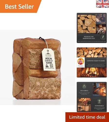 Kiln dried oak firewood 8kg - kiln-dried,