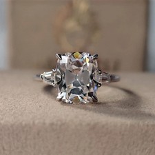 3.51Ct Cushion Cut Old Mine