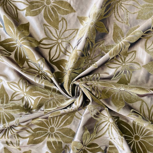 Velvet flock taffeta - flock, fabric
