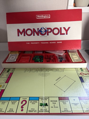 Waddingtons monopoly vintage - monopoly,