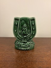 Vintage Sylvac Green Good Luck