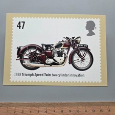 Vintage Postcard Motorcycles
