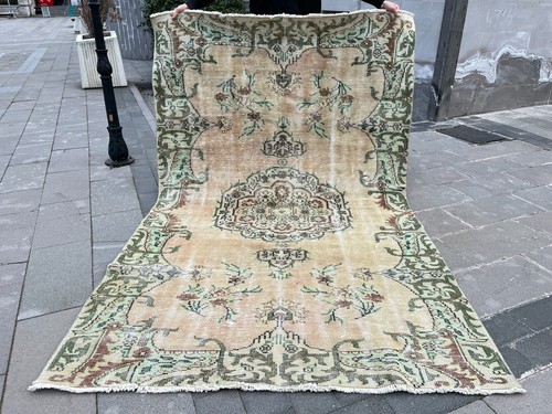 Vintage oushak rug - oushak,