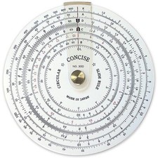 Concise Ruler Circular Slide