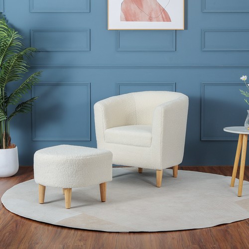 Tub accent chair - living, room