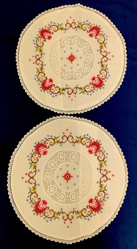 Pair circular hand cross - pair,