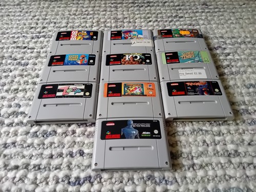 Super nintendo snes - nintendo, cartridge