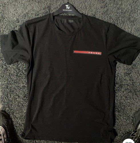Prada black shirt size - t-shirt, m