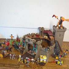 Huge Playmobil Castle With Lot