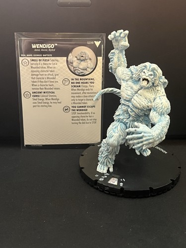 Marvel heroclix wendigo - heroclix,