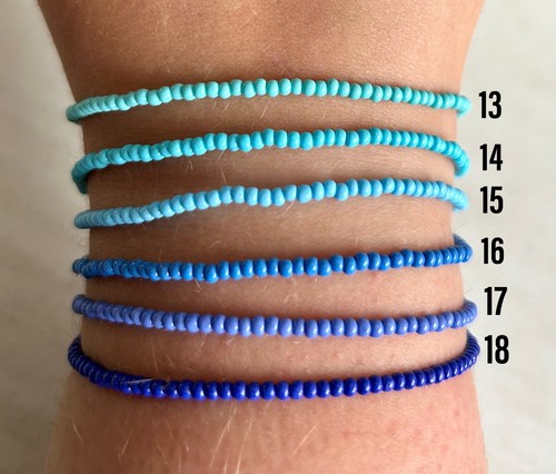 2mm seed bead bracelet - bead,