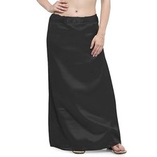 Women's Satin Petticoat Saree Satin Underskirt Sari Satin Silk Petticoat