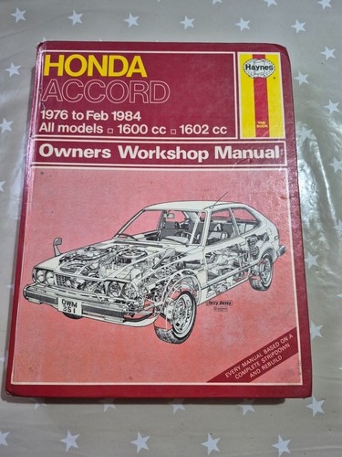 Haynes manual honda - haynes, accord