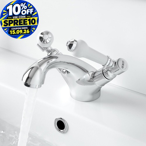 Traditional basin mixer tap - basin,