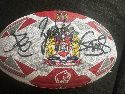 Signed wigan warriors rugby - warriors,