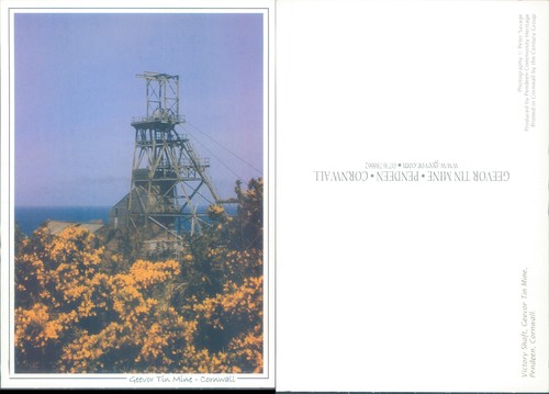 Geevor tin mine pendeen - tin,
