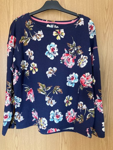 Joules navy floral top - , size