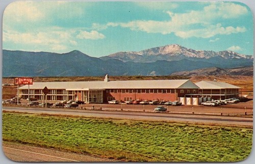 Colorado springs postcard - co,