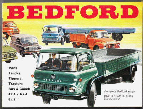 Bedford range 1964 - range, uk