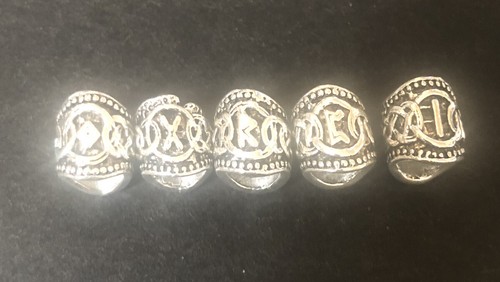 9mm beard hair beads - 5-5.9mm,