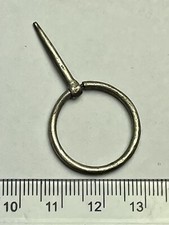 Nice Medieval late 1400’s SILVER Ring Brooch - found Lincolnshire (Art-E)