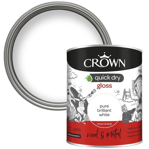 Crown quick dry gloss - crown, pure