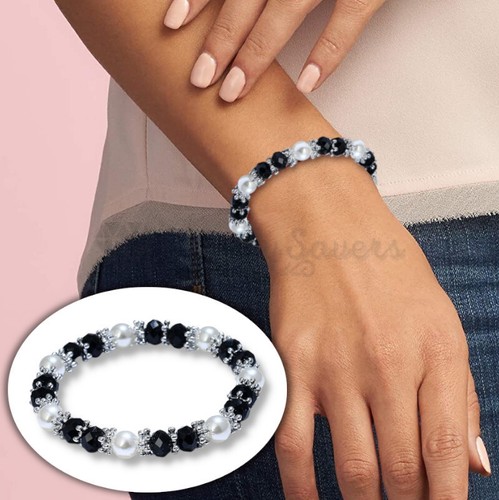 Ladies silver crystal diamante - ladies,