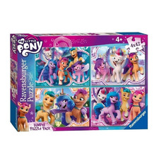 Ravensburger My Little Pony Bumper Puzzle Pack - 4 x 42 Piece Puzzles Ages 4+