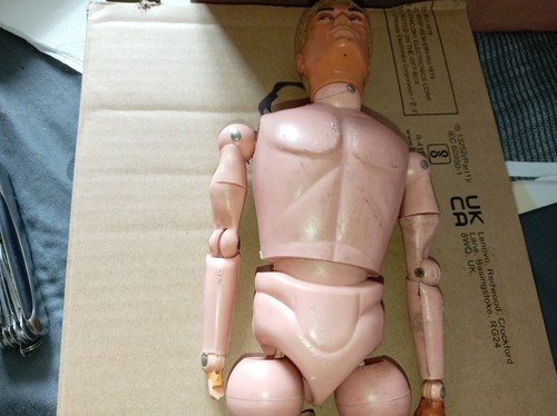 Vintage action man - man, blonde