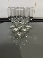 Set of 6 Vintage Stemmed