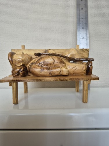 Hand carved folk - folk, sculpture