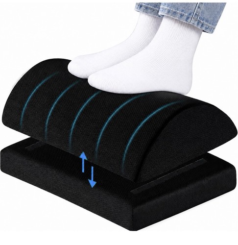 Ergonomic under desk foot rest - under,