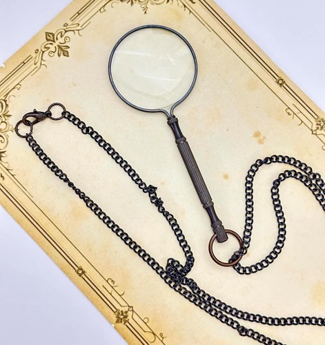 10x magnifying glass necklace - magnifying,