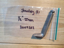 Vintage Stanley 71 Router Plane 1/2" Iron Old Woodworking Hand Tools Cutter Tool